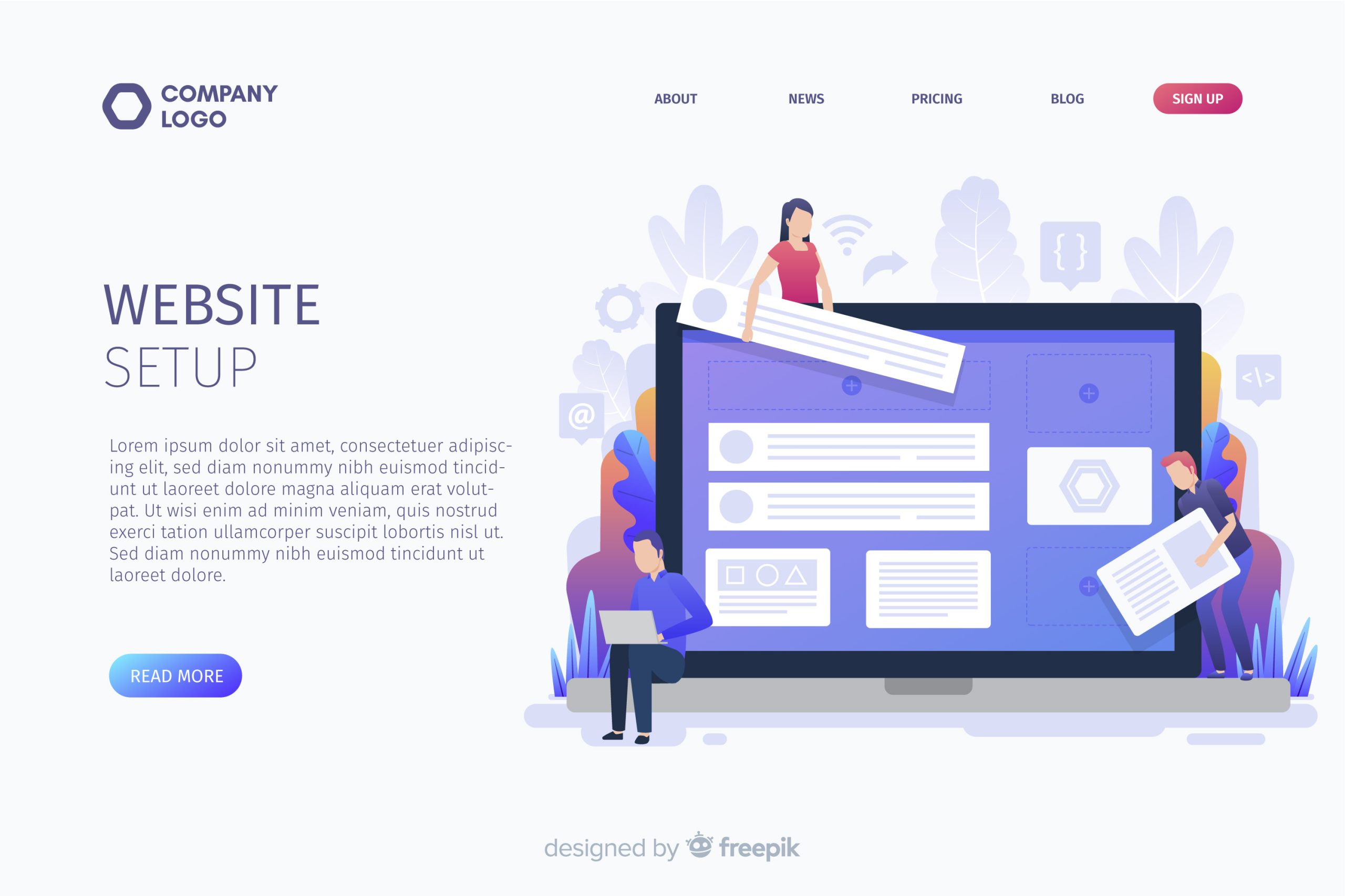 Création de site vitrine – Design moderne et responsive